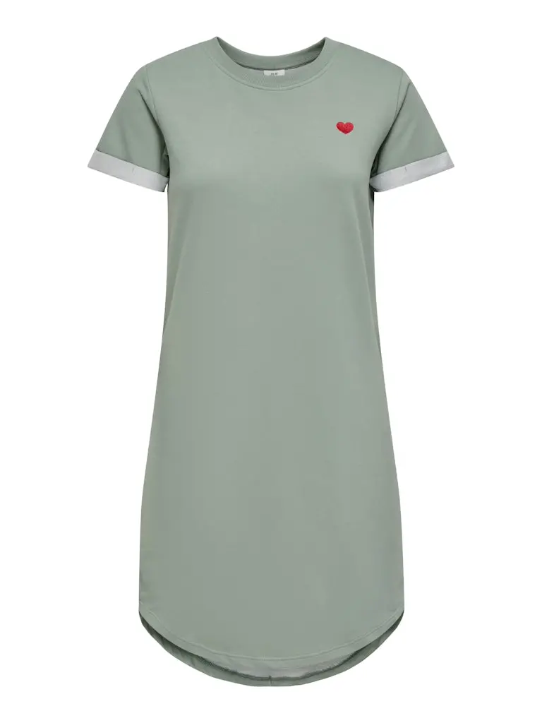 Jdyivy Olive Green Junior Short-Sleeve Dress 1