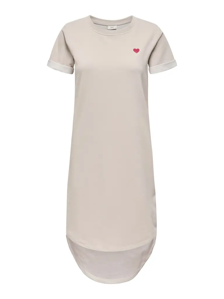 Jdyivy Sand-Colored Junior Short-Sleeve Dress 1