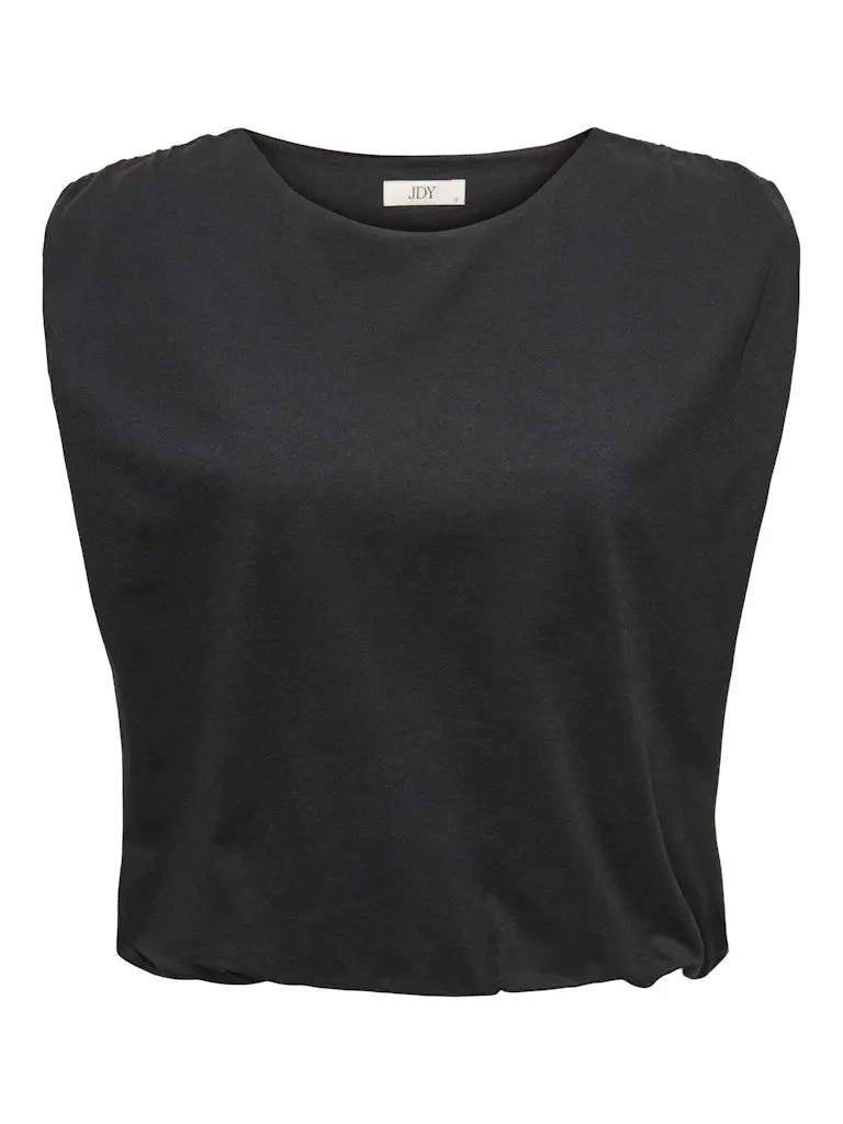 Jdymara Bubble Sleeve Top For Juniors In Black 1