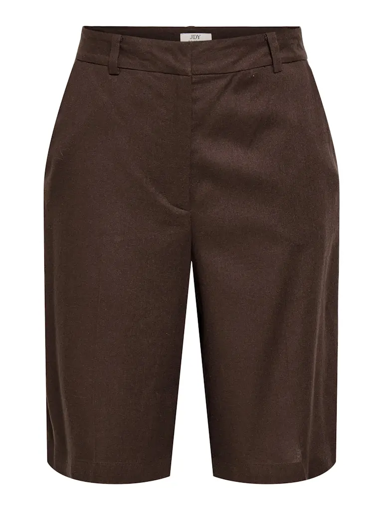 Jdynaomi Linen Bermuda Shorts – Terracotta 1