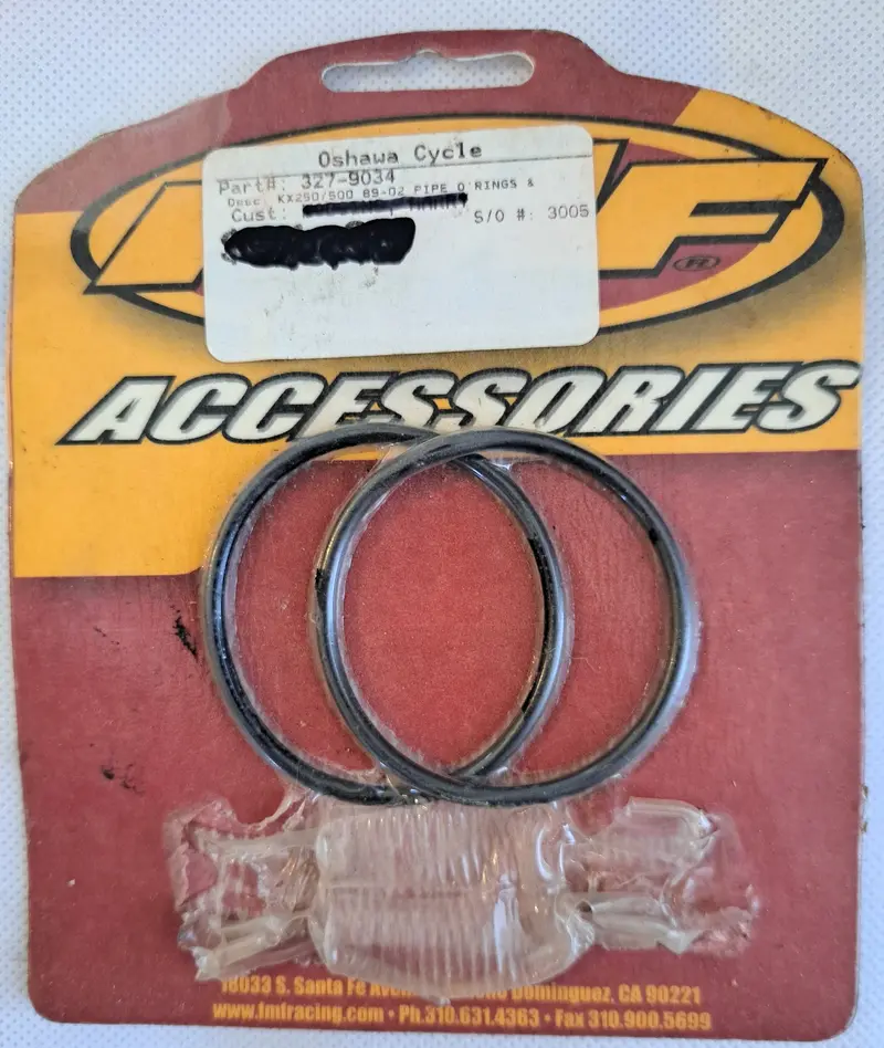 Kawasaki Kx250 / Kx500 Fmf Exhaust Pipe O-Rings 1