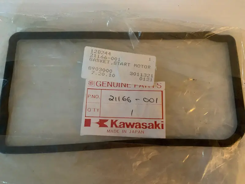 Kawasaki Kz/Gpz/Z1 Starter Motor Cover Gasket 1