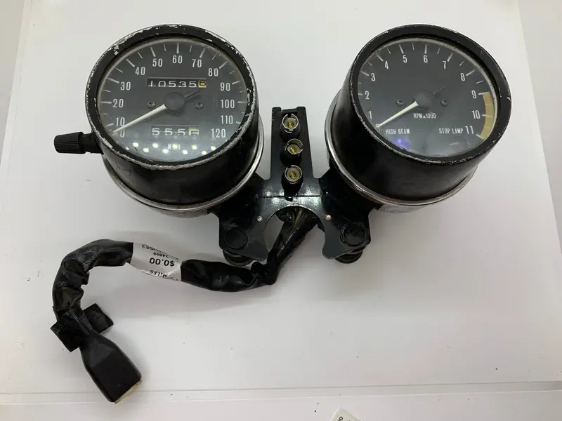Kawasaki Kz400 Speedometer And Instrument Set 1