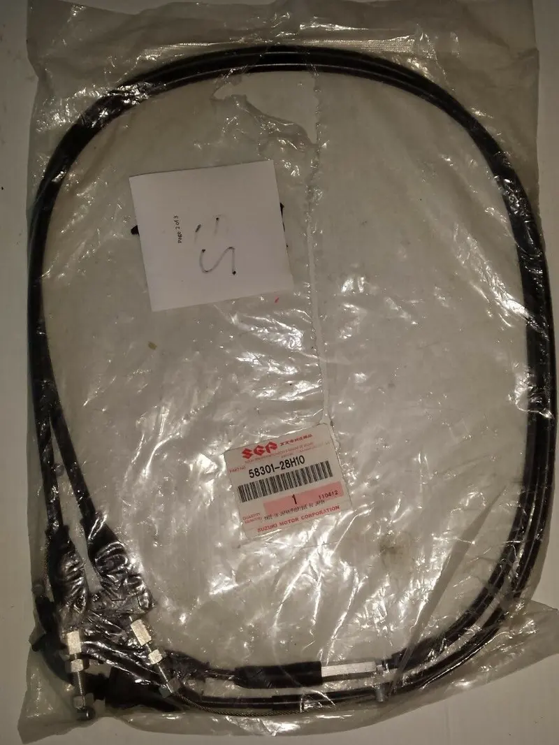 Kawasaki Rm-Z450 Dual Throttle Cables – Oem Replacement Set 1