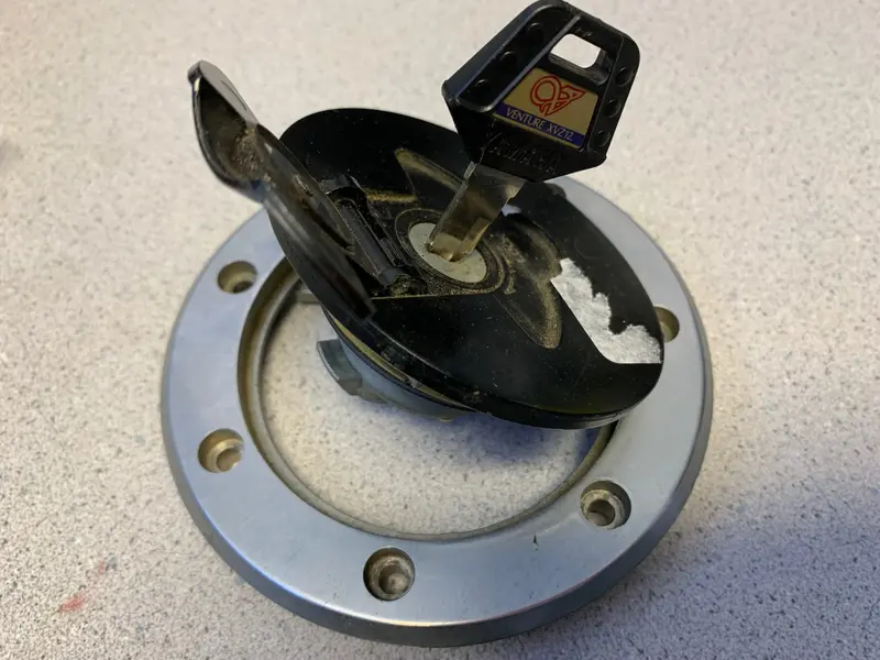 Kawasaki Universal Gas Cap With Locking Mechanism 1