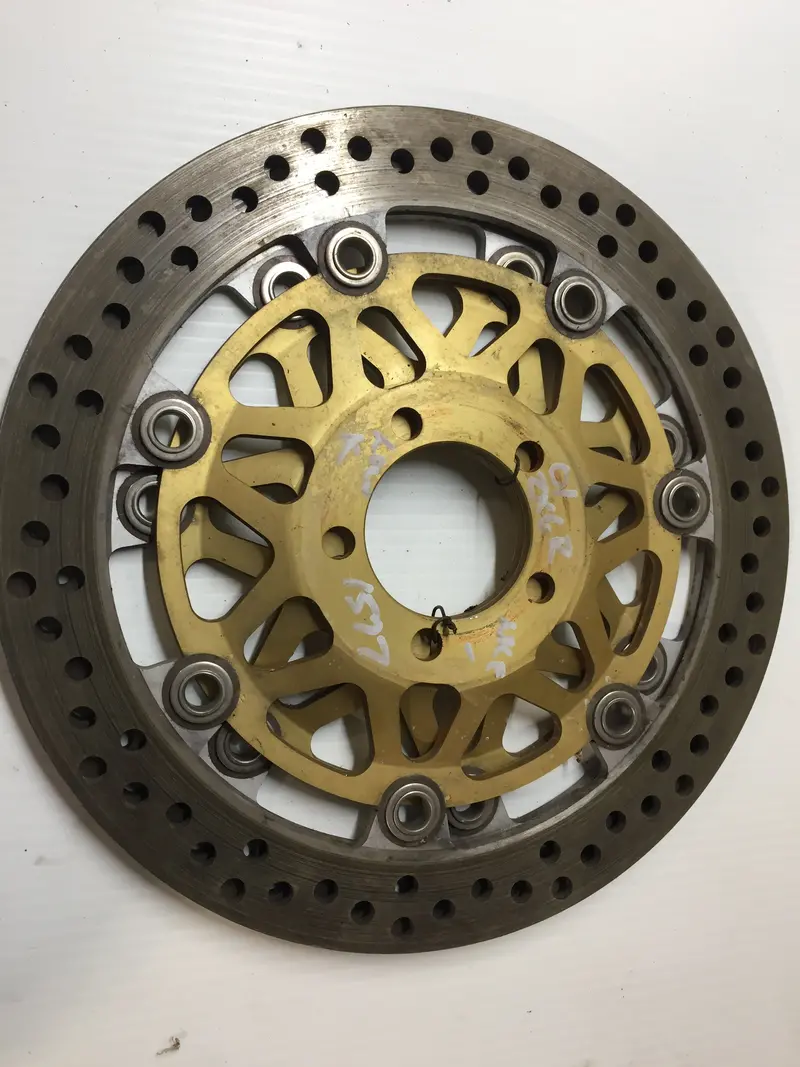 Kawasaki Zx-6R & Zzr600 Front Brake Rotors – Slotted/Vented Discs 1