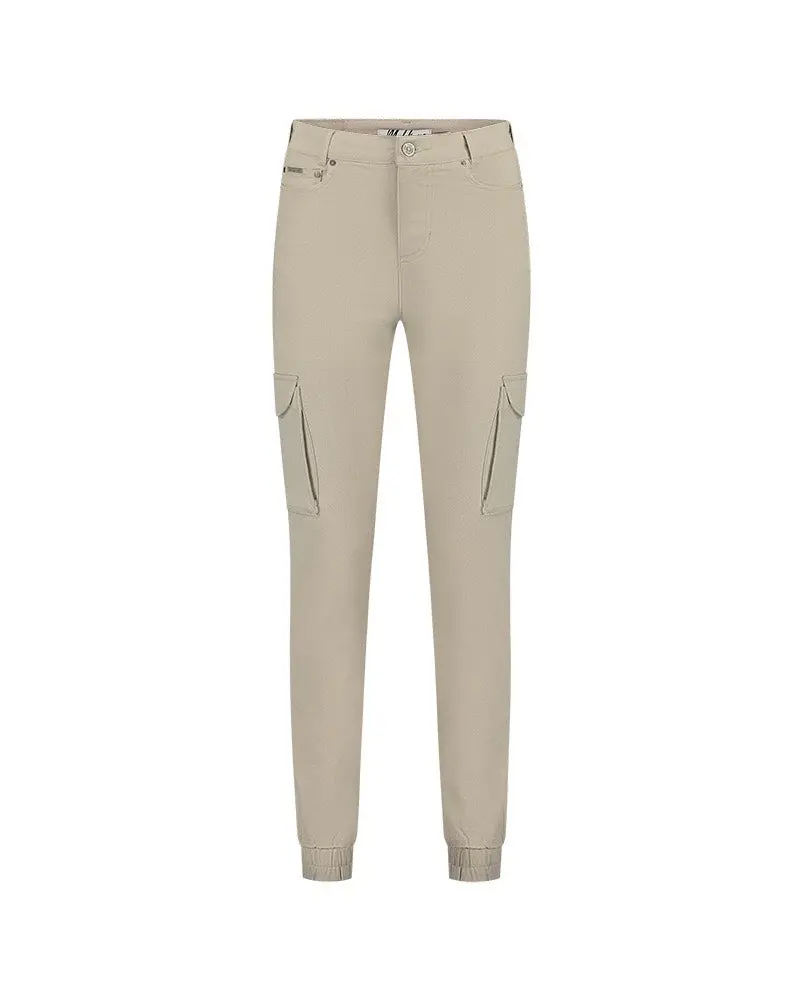 Khaki Cargo Pants 1