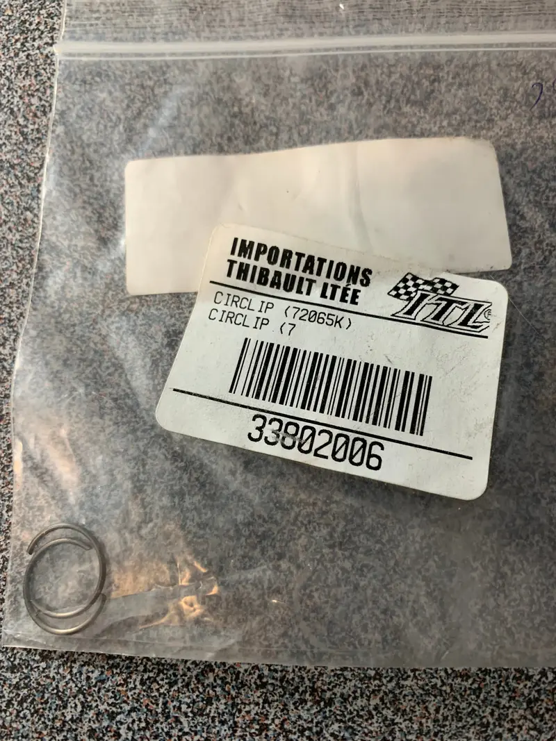 Ktm 50Sx & 65Sx Piston Retaining Circlips 1