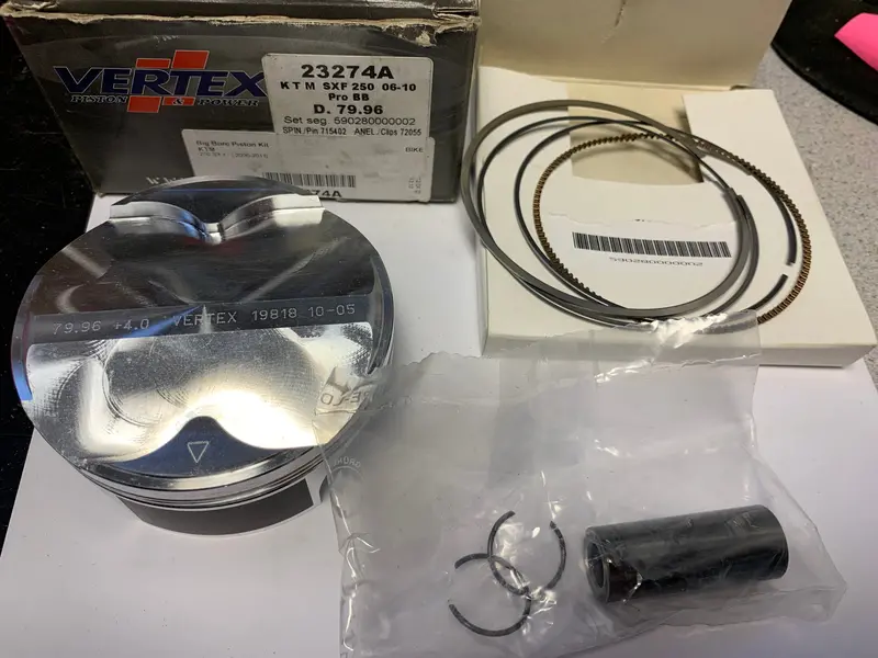 Ktm Vertex Big-Bore Piston Kit For Enduro & Motocross 1