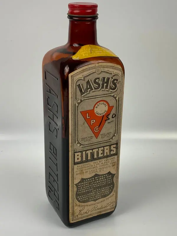 Lasch’S Bitters Bottle – Antique Herbal Tonic Apothecary Container 1