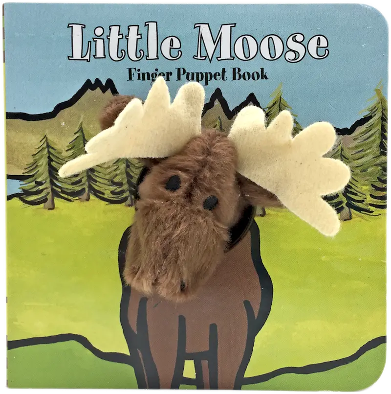 Little Moose Finger Puppet Storybook 1