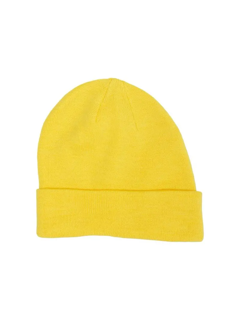 Liv Basic Yellow Knit Beanie 1