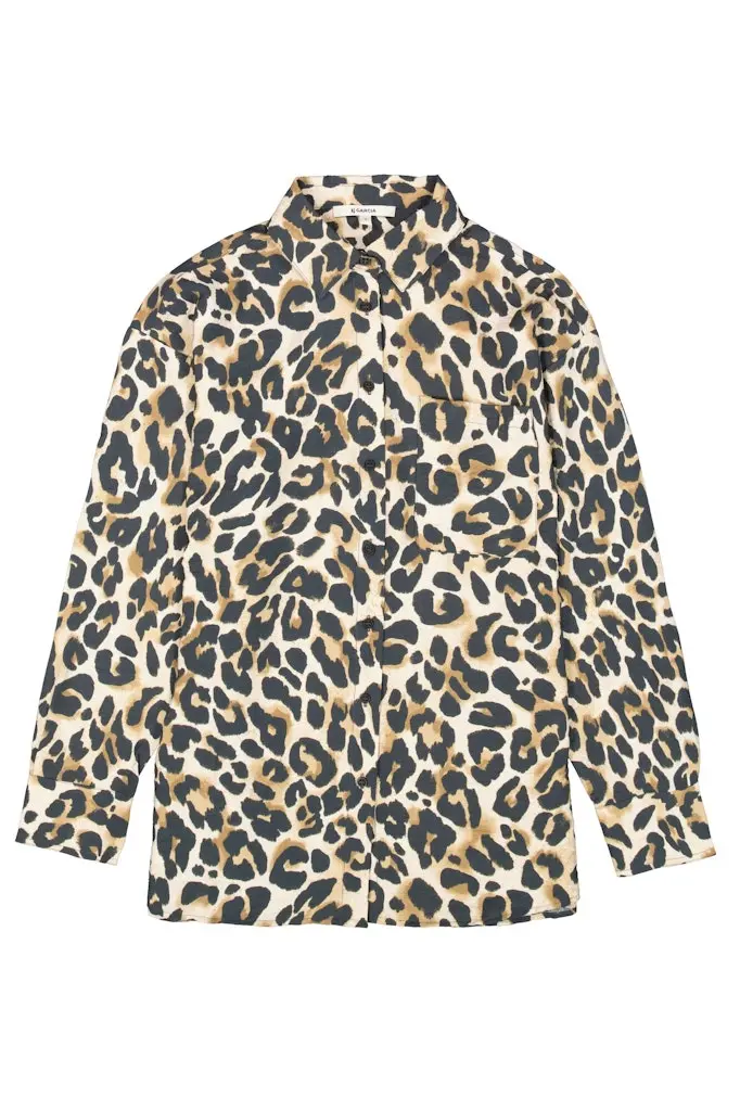 Lm Printed Blouse – Brown Pattern 1