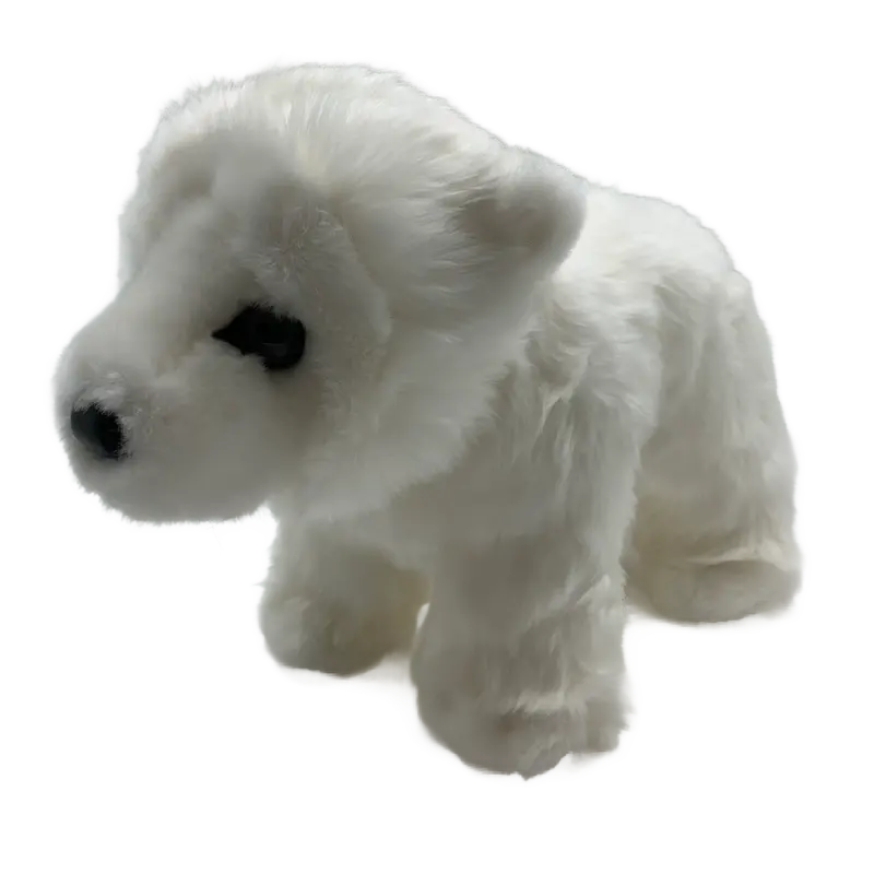 Marshmallow Polar Bear Plush – 15-Inch Soft Huggable Toy 1