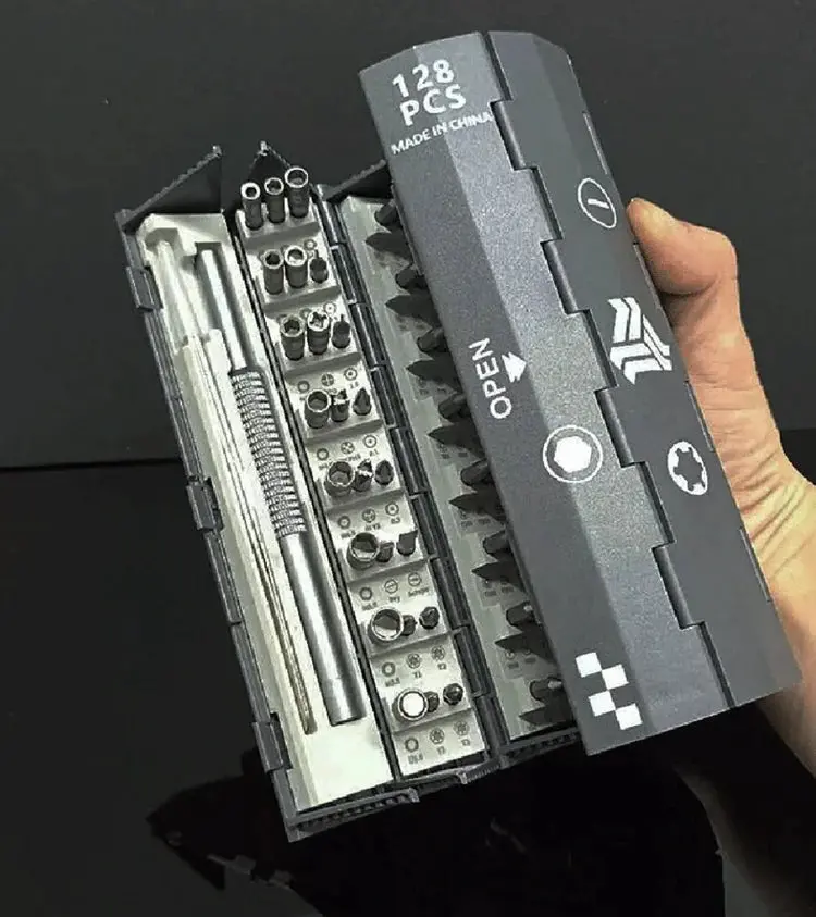 Megabit Master Tool Set – 128-Piece Precision Hand Tool Collection 1