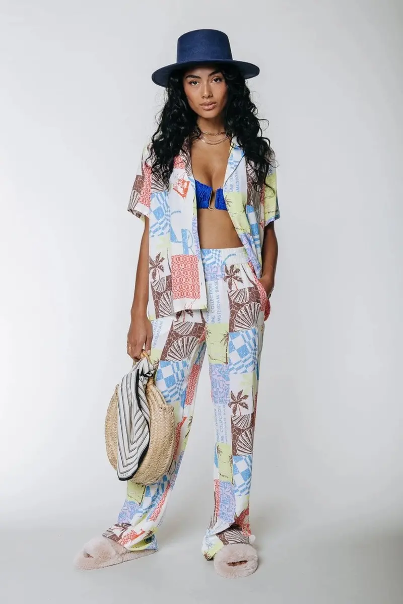 Melody Multicolor Patchwork Top 1
