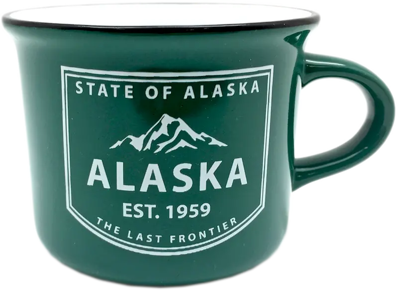 Mini Camp-Style Alaska Shot Glass 1