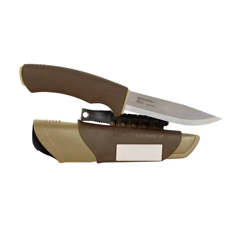 Morakniv Bushcraft Survival Knife – Desert Camo Finish 1