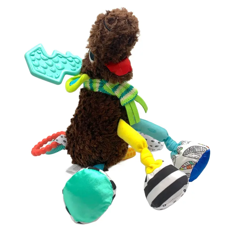 Mortimer The Moose Stroller Toy – Soft Chewable Infant Toy 1