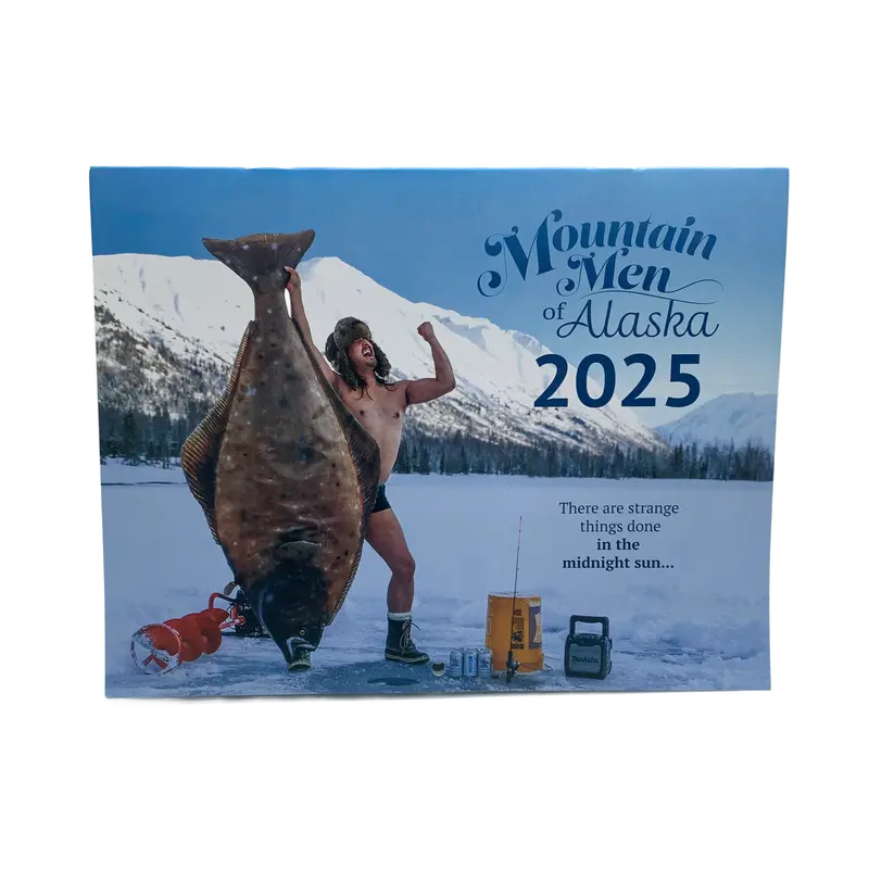 Mountain Men Of Alaska 2025 Wall Calendar 1