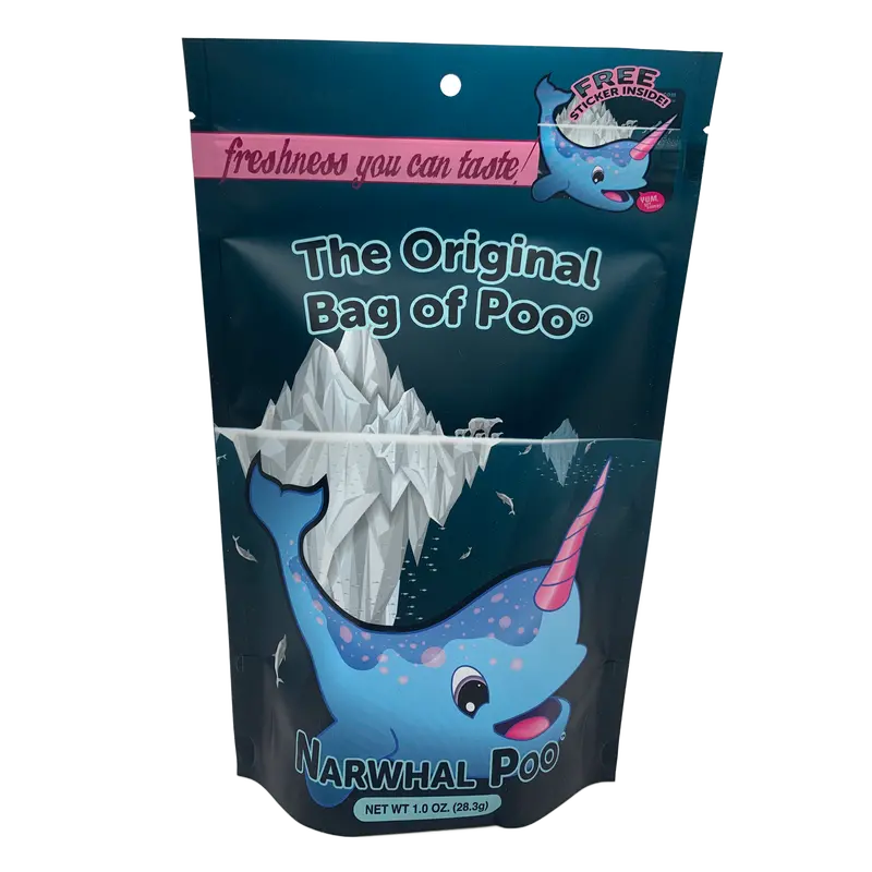 Narwal Poo Blueberry Cotton Candy Candy Treat 1