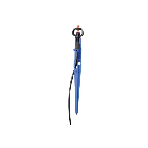 Netafim Supernet™ Blue Micro Sprinkler – 360° Full-Circle Jet With Stake & Tubing Assembly (30 In.) 1