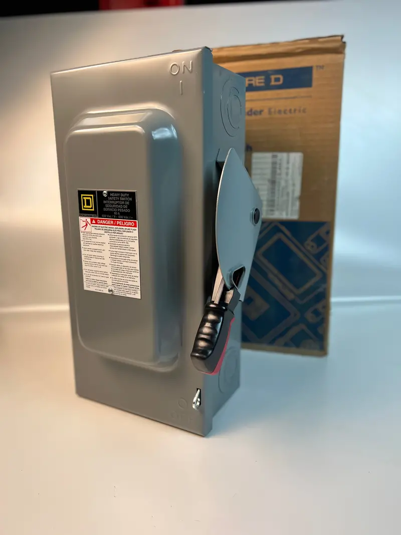 New Square D H362 Safety Disconnect Cabinet – Heavy-Duty Industrial Enclosure 1
