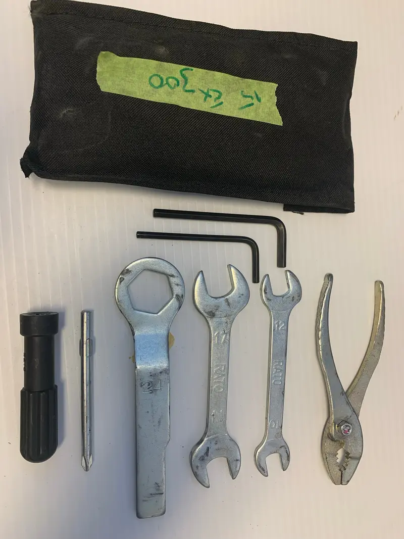 Ninja 300 Maintenance Tool Kit – Essential Service & Adjustment Set 1