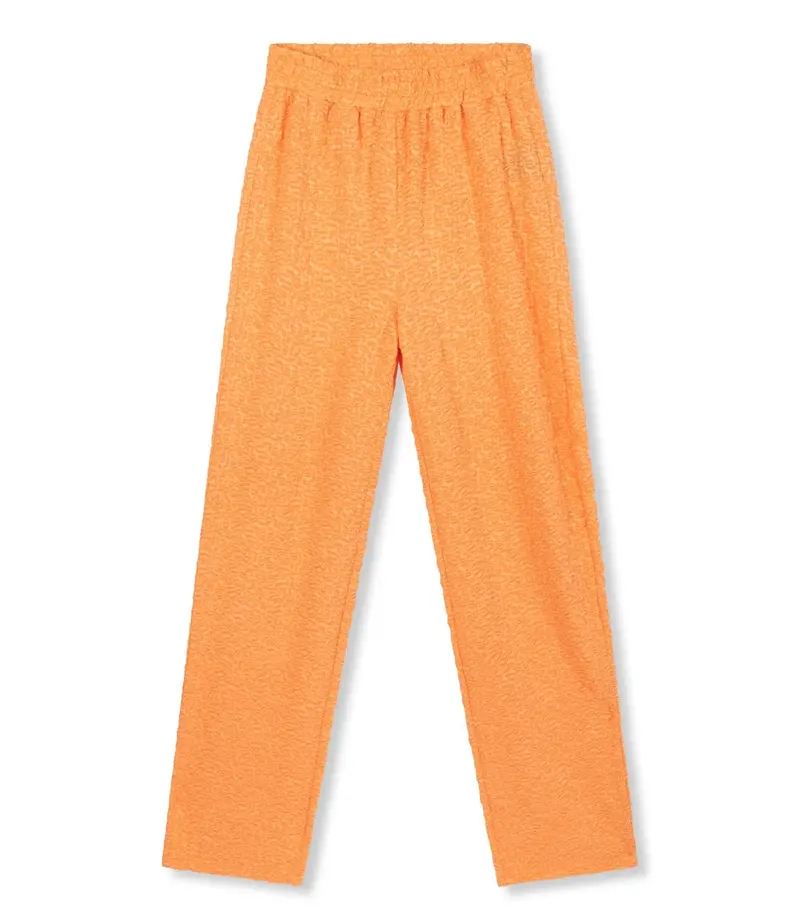 Nova Lightweight Knit Top In Salmon And Peach 1
