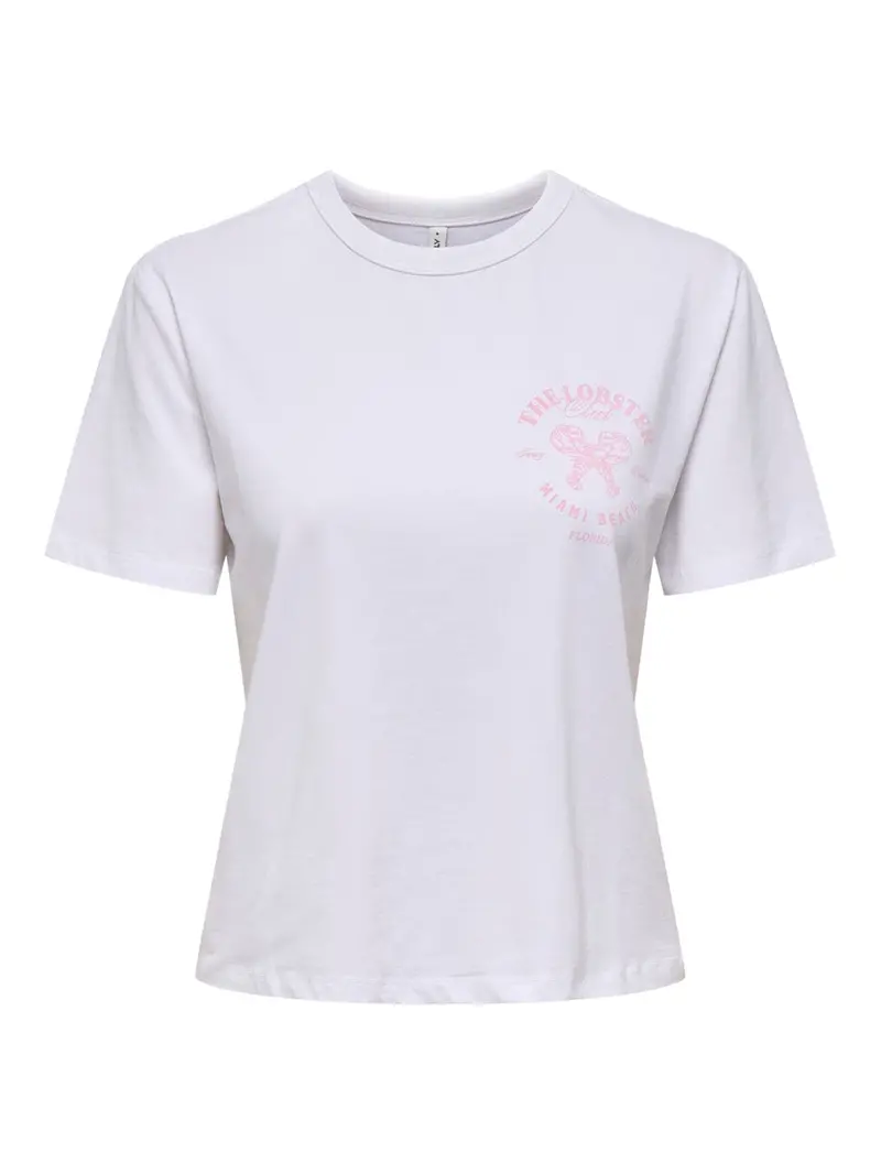Onldina Junior Short-Sleeve Club Top – Crisp White 1