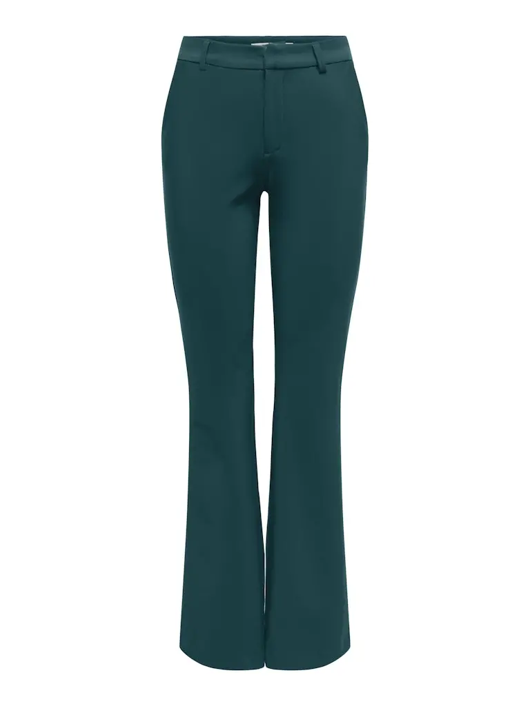 Onltravel Vibrant Green Flared Pants – Flowy Silhouette & Comfort Fit 1