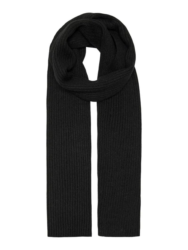 Onlzenna Minimalist Scarf In Classic Black 1