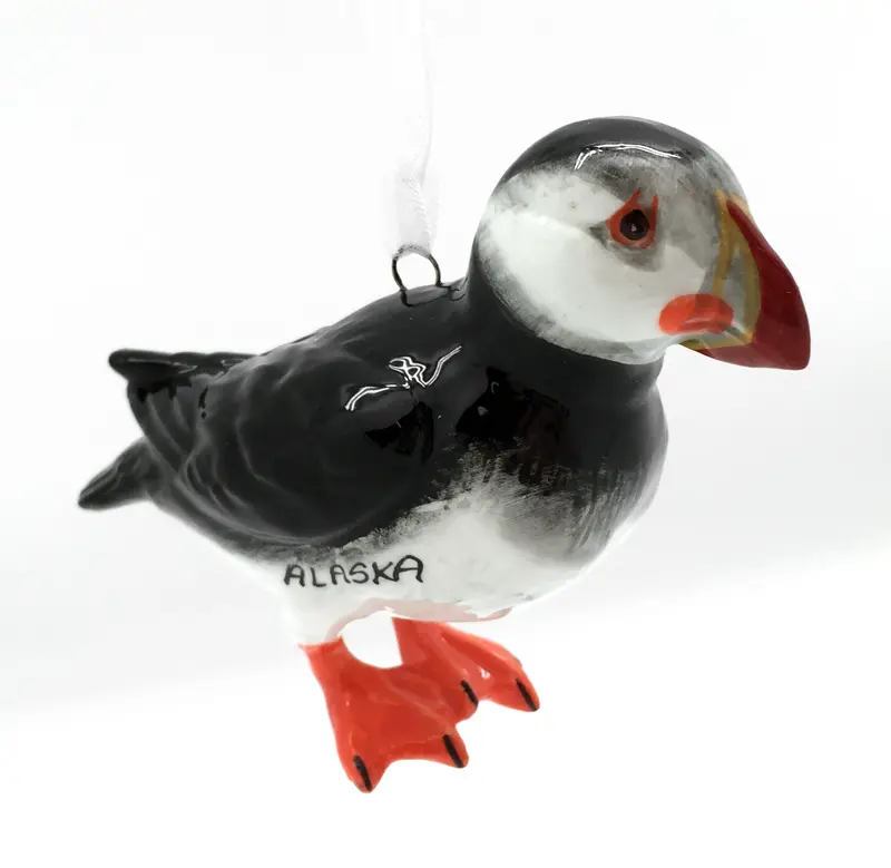 Puffin Bird Ornament – Celebrating Alaska’S Coastal Wildlife 1