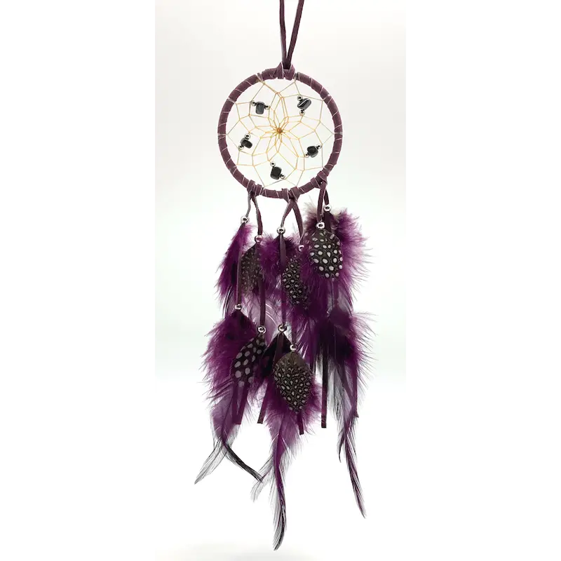 Purple Dreamcatcher Wall Hanging 1