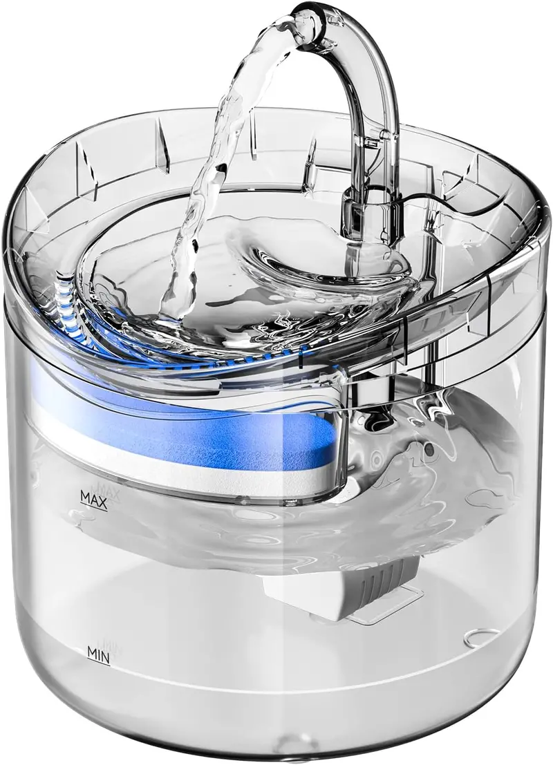 Quiet Flow Pet Drinking Fountain With Filter System 1
