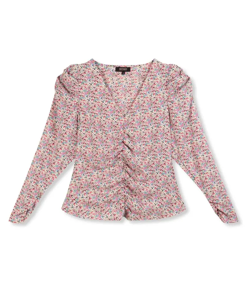 R22039553 Isa Floral Top In Blush Pink 1