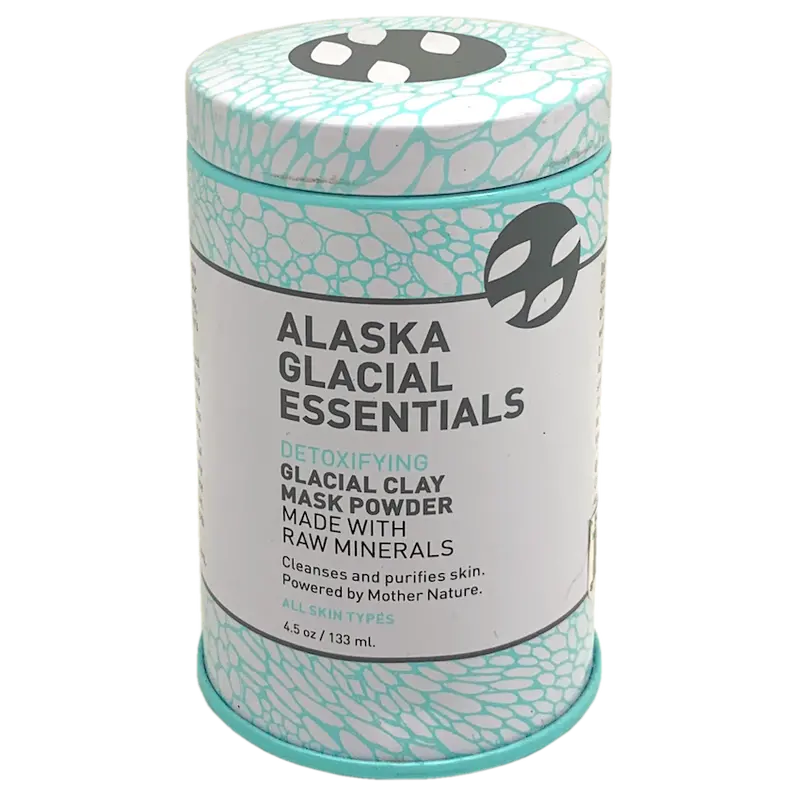 Raw Glacier Clay Facial Mask Powder 1