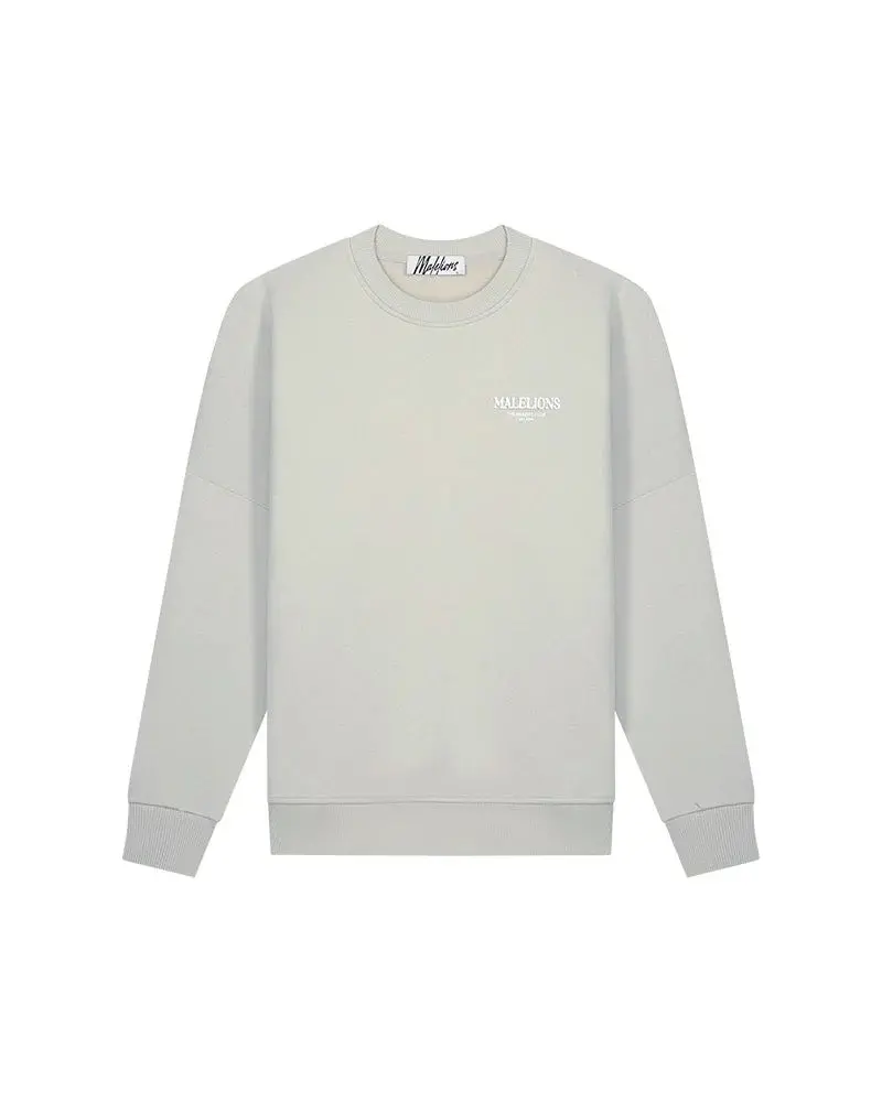 Resort-Style Knit Sweater In Khaki 1