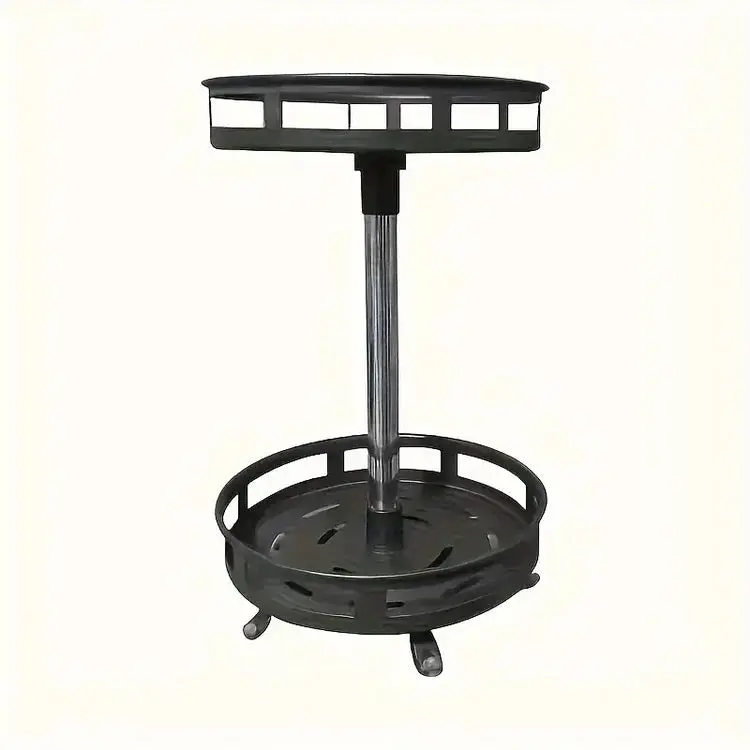 Rotating Two-Tier Round Spice Rack For Countertop Organization 1