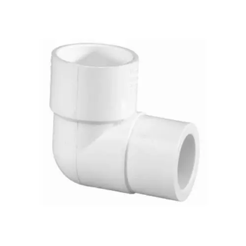 Schedule 40 Pvc 90-Degree Reducing Slip Elbow – Socket-To-Socket Design 1