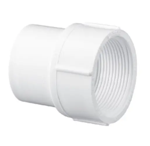 Schedule 40 Pvc Female Spigot Adapter – Converts Spigot To Female Pipe Thread (Fpt) 1