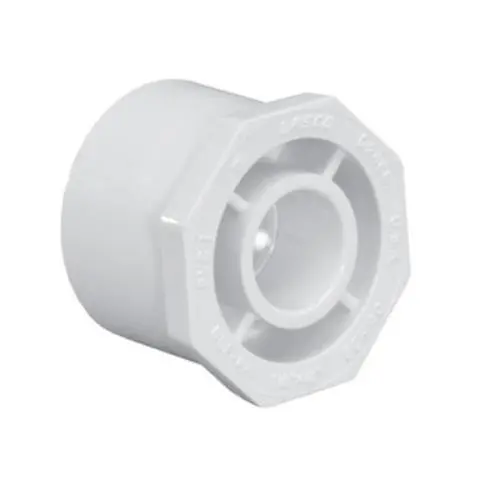 Schedule 40 Pvc Reducer Bushing – Spigot To Socket Connection 1