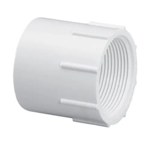 Schedule 40 Pvc Standard Female Adapter – Socket To Female Pipe Thread 1