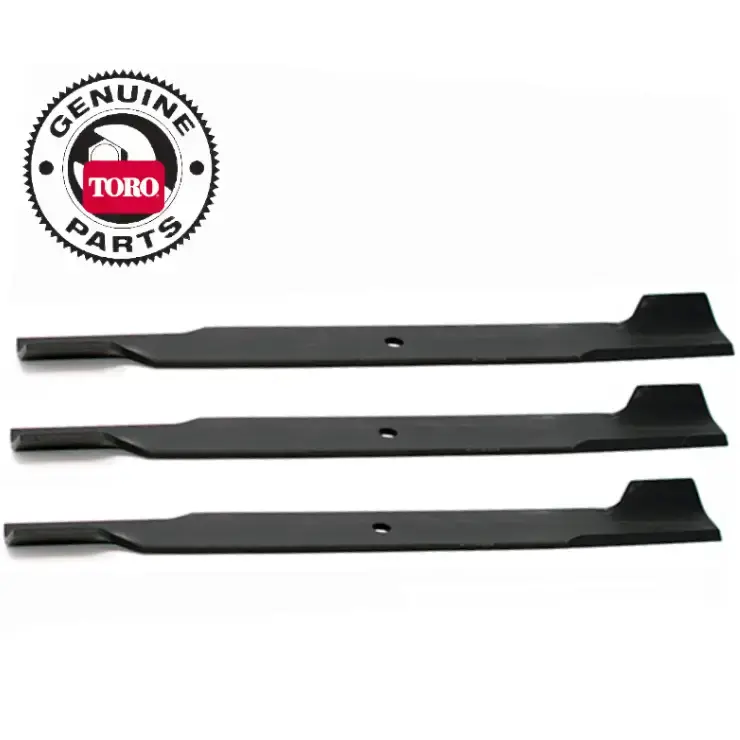 Set Of 3 High-Lift 72-Inch Toro Z-Master Cutting Blades (105-7784-03) 1