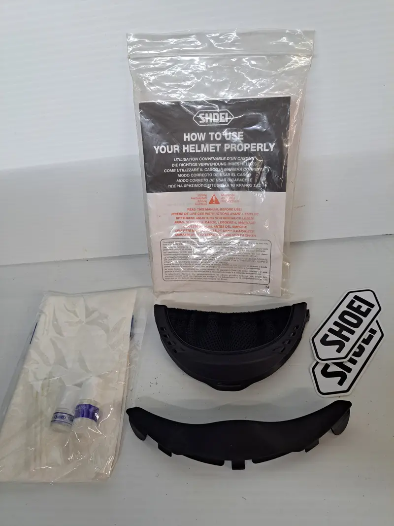 Shoei Motorcycle Helmet Breath Guard Kit 1