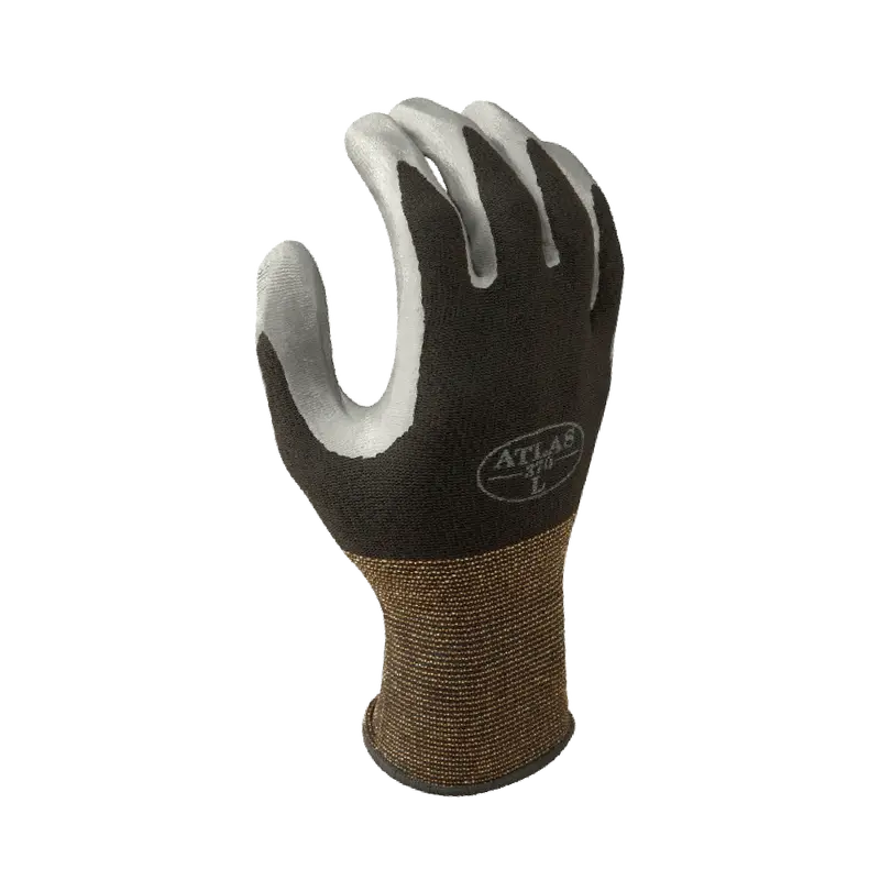 Showa Atlas 370 Black Nitrile-Palm Gloves – Enhanced Durability 1