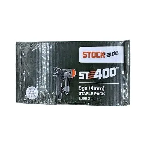 Stockade St400 Pneumatic Barbed Staples – Air-Powered Fence Staple Set 1