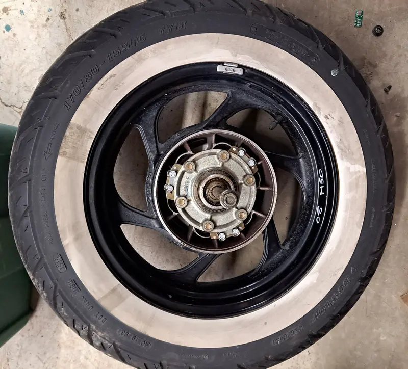 Suzuki Boulevard M50 Rear Wheel Assembly 1