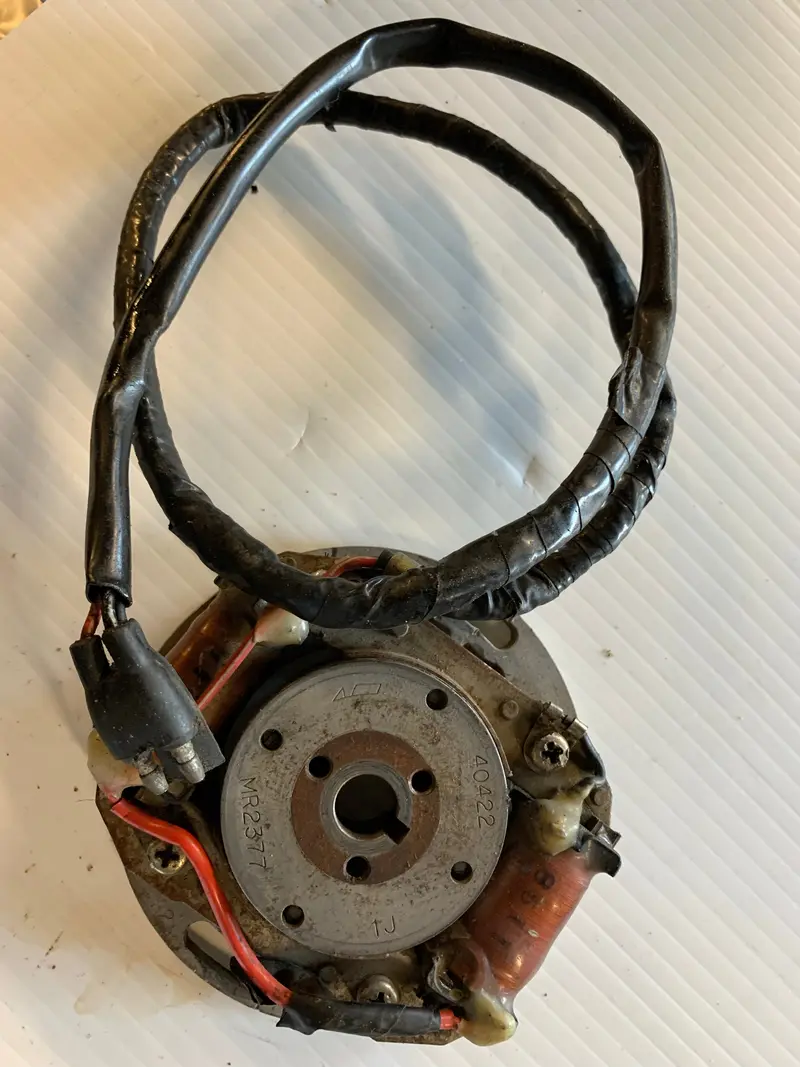 Suzuki Rm465 Stator And Magneto Assembly 1