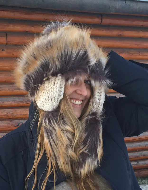 Taupe Tawny Bayka Faux Fur Hat – Neutral-Tone Insulated Winter Cap 1